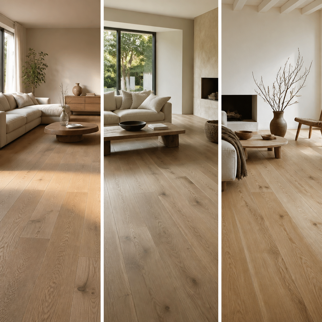 Inspiratie: eiken vloeren voor in de woonkamer