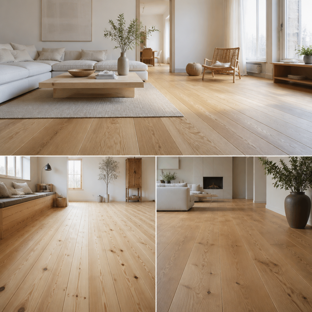 Verschillende houtsoorten voor vloeren