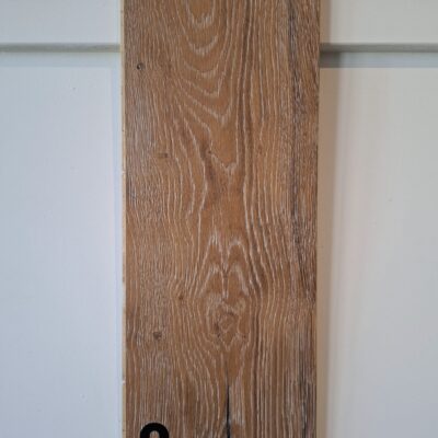 Eiken lamel | Uitvoering: Geborsteld rustiek ambiance | 14 mm. dik | 19 cm. Breed | Wit | Nr.2