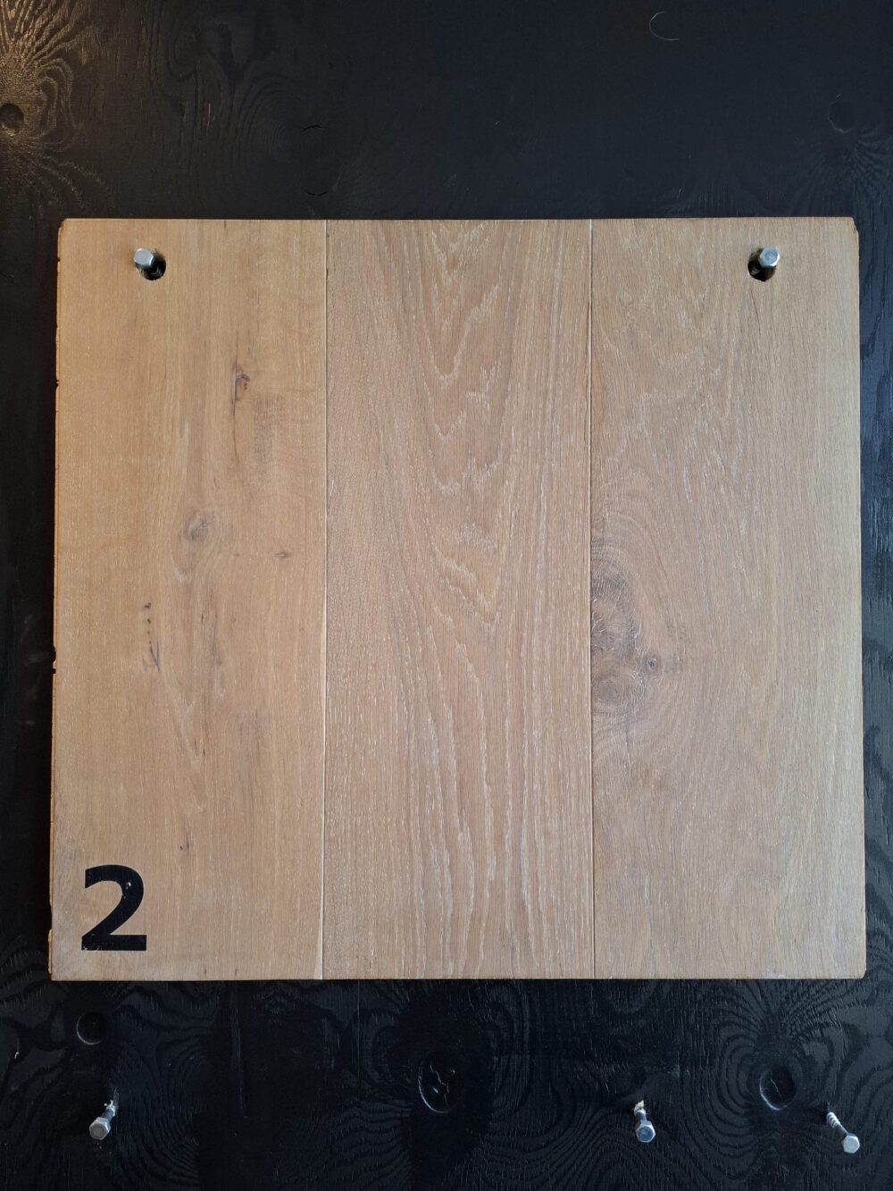 Eiken Budgetline | Uitvoering:  | 10 mm. dik | 19 cm. Breed | Wit | Nr.2